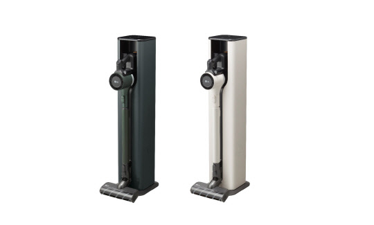 LG 오브제컬렉션 청소기의 '올인원 타워'는 무선 청소기 '끝판왕'이라 불릴 만하다. <LG전자 제공>